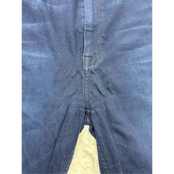 Women’s 7 for all Mankind Dark Blue Skinny Stretch Jeans Size 30 - Picture 12 of 12